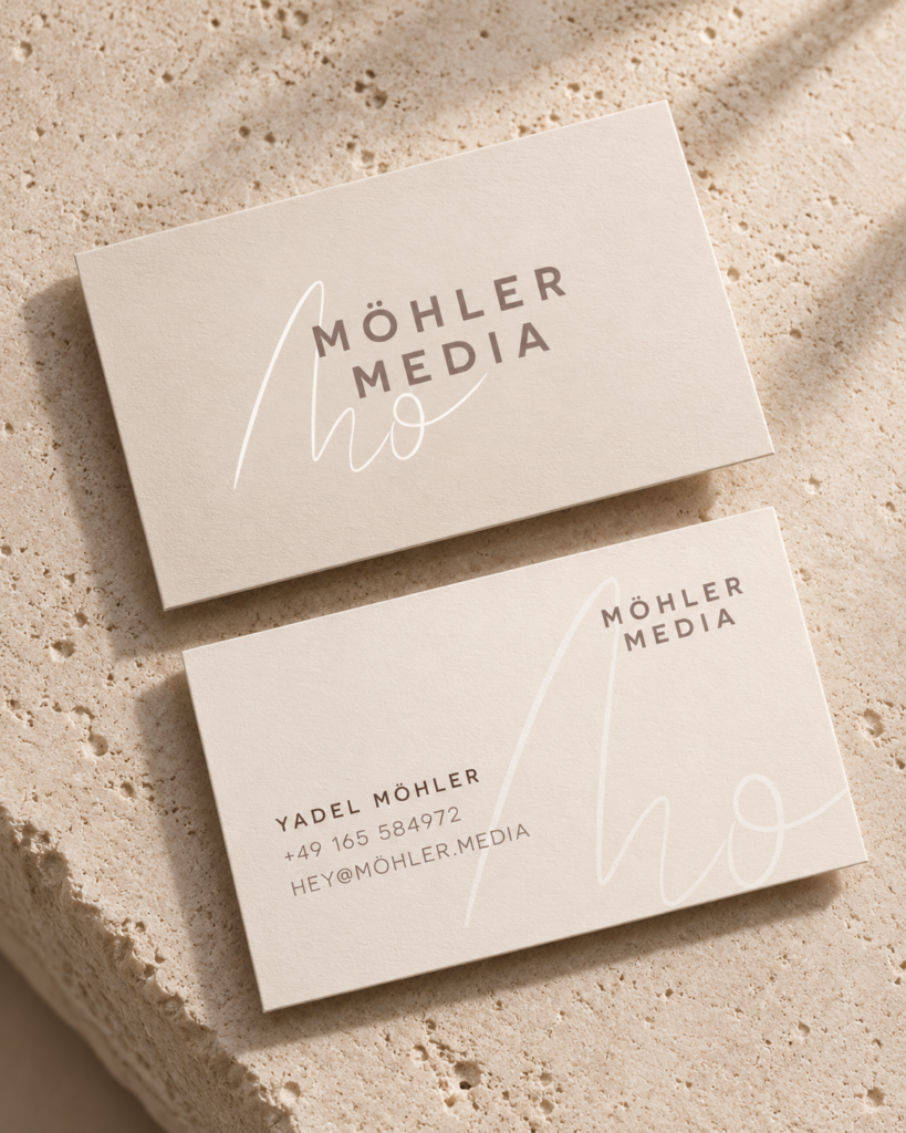 Visitenkarten von Möhler Media
