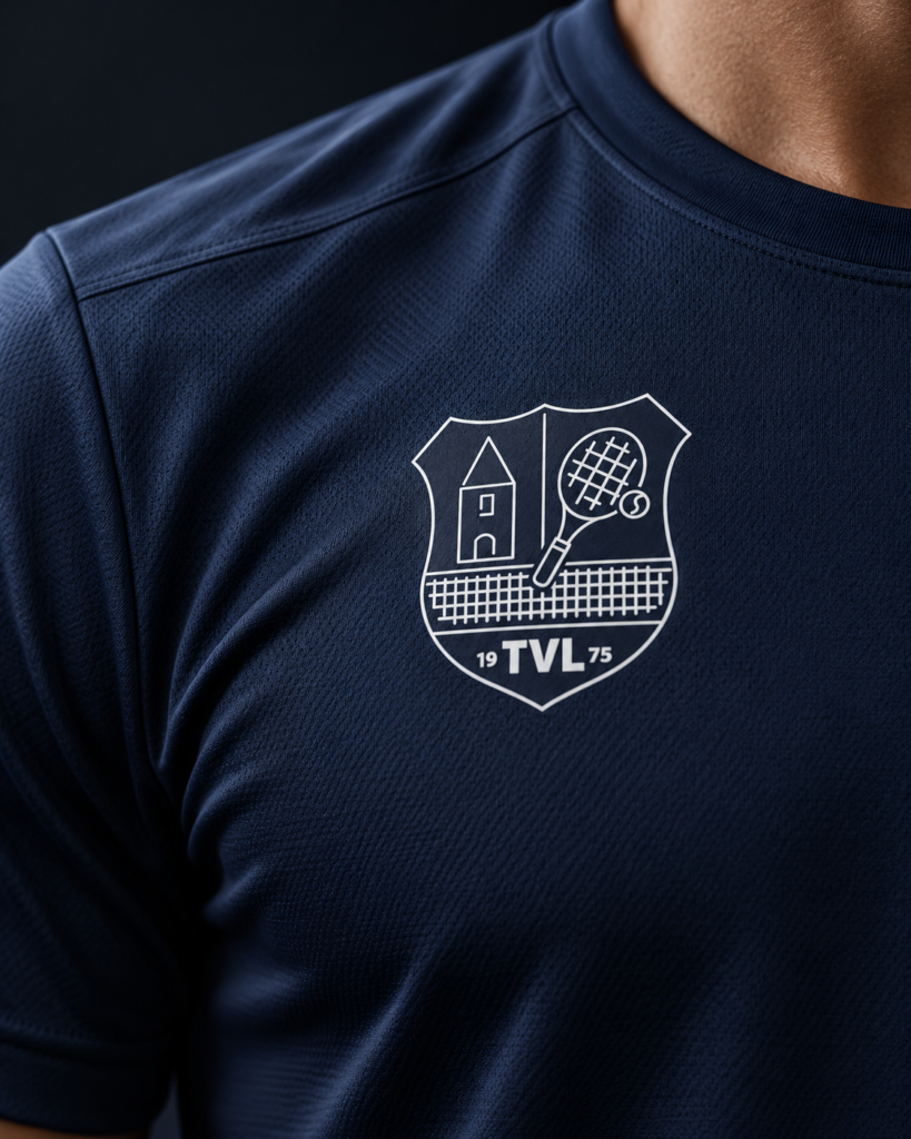 Trikot mit Logo des Tennisverein Langförden